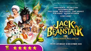 5★ REVIEW Jack and the Beanstalk Pantomime LONDON PALLADIUM 2022 [upl. by Haik972]