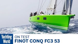 Fast cruising in style – Pip Hare sails the Finot Conq FC3 53 [upl. by Irec]