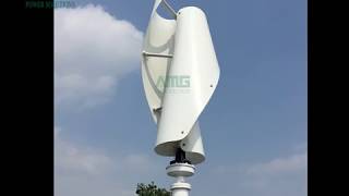 helix home vertical wind turbine [upl. by Aicilanna]