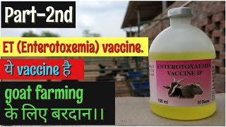 ETenterotoxemia Vaccine in goatsgoat farming in hindibakri paln [upl. by Enaht]