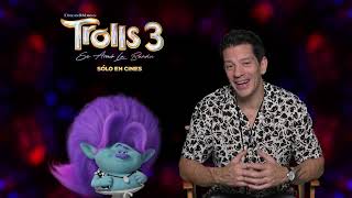 Trolls 3 Se armó la banda  Preguntas al talento del doblaje Universal Pictures HD [upl. by Ruyam952]