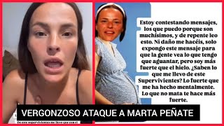 ❤️TERRIBLE ATAQUE A MARTA PEÑATE EN REDES SOCIALES [upl. by Elberfeld]