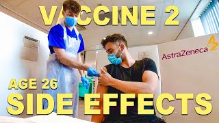 2ND DOSE COVID VACCINE AstraZeneca  My Side Effects Reaction Vlog [upl. by Juanita508]