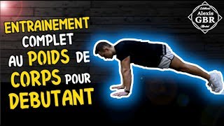 Entrainement STREET WORKOUT débutant [upl. by Edmee788]