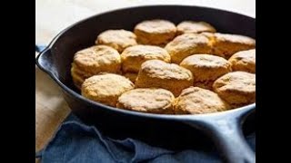 Making Biscuits On My Stovetop [upl. by Idnim]