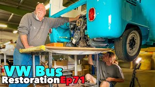 VW Bus Restoration  Episode 71  Million things  MicBergsma [upl. by Tarfe]