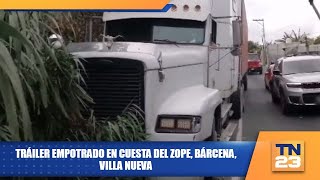 Tráiler empotrado en Cuesta del Zope Bárcena Villa Nueva [upl. by Eniagrom488]