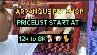 ARRANQUE PET SHOP PRICELIST START AT 12K TO 8K [upl. by Iliram]