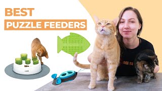 The 5 Best Cat Puzzle Feeders amp Slow Feeders [upl. by Foah723]