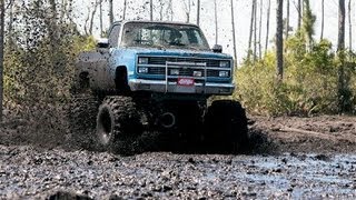 4x4 Trucks extreme mudding [upl. by Ahseinek335]