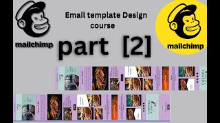 Mailchimp email template Design course Heading paragraph and image part 2 [upl. by Robinson]