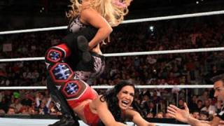 Raw Natalya vs Melina [upl. by Occor]