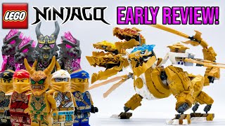 Lloyds Golden Ultra Dragon EARLY Summer 2022 Review LEGO Ninjago Set 71774 [upl. by Ballman442]