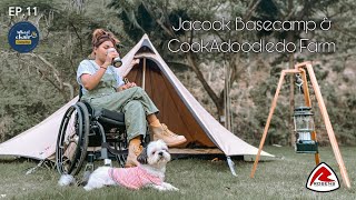 กางเต็นท์ Jacook Basecamp amp CookAdoodledo Farm สวนผึ้ง  Camp Movie  Robens fairbanks tent [upl. by Rebeca77]