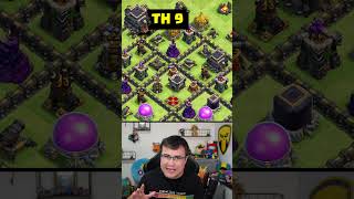 Mejor Base para Ayuntamiento Nivel 9 ClashOfClans shorts [upl. by Anibla658]