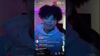 vallyk pena instagram live with theemeganlouisee and annecommzz8 [upl. by Corsiglia]