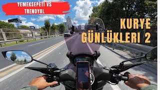 Kurye Günlükleri 2  Yemek sepeti vs Trendyol Go  Sohbet [upl. by Enneira]