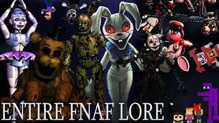 FULL FNAF STORYLINE EXPLAINED FNAF LORE FNAF1SECURITY BREACH [upl. by Darline]