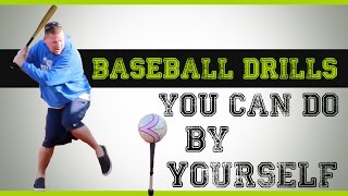 3 Baseball Drills you can do by Yourself [upl. by Lev496]