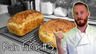 PAIN 😍 Sans PÉTRISSAGE Sans FAÇONNAGE 😱 FACILE et INRATABLE 🍞🥖 [upl. by Olivette131]