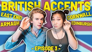 Americans React To UK Accents Northern Irish amp British Accents  Episode 3 [upl. by Nanyt970]