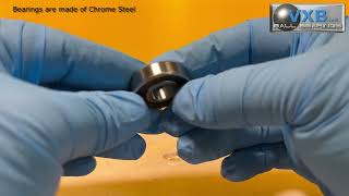 Comparison between 12mm inner diameterBoreID bearings 63012RS vs 60012RS vs 6001ZZ [upl. by Landry]