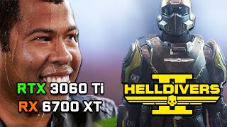 HELLDIVERS 2  RTX 3060 Ti  RX 6700 XT  Good Performance Fun CoOp  Ryzen 5 5600X  Benchmark [upl. by Anilecram391]