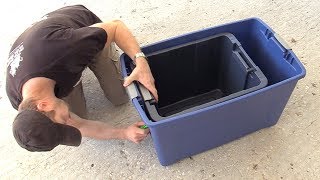 The EASIEST Way To Make a Feral Cat Shelter [upl. by Newol]