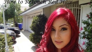 Updated How to Retouch Red Hair Using Ion Color Brilliance Brights in Red [upl. by Dnamron]