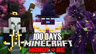 I Survived 100 Days in Magic N Dungeons in Minecraft Hardcore [upl. by Lamrej]