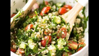 Israeli Couscous Salad [upl. by Yelir656]