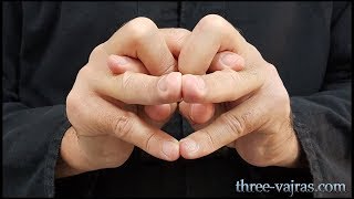 Solar Plexus Chakra Manipura Mudra Variations Tutorial  Three Vajras [upl. by Malachi]