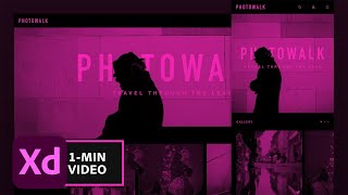 How to Make a Responsive Design in Adobe XD  Adobe Creative Cloud [upl. by Fitz]