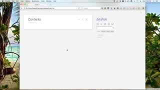 TIddlyWiki Tutorial 01  Installing Tiddlywiki and Creating Your First Tiddler [upl. by Mazurek]