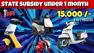 State Subsidy kaise Apply Kare  How to apply state subsidy on Electric Vehicle [upl. by Eceinart807]