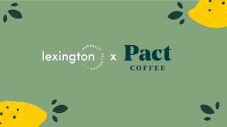 Lexington Catering and Pact Coffee exclusive partnership [upl. by Schlessel216]