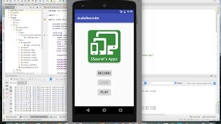 Create an Audio Recorder on Android  Part 1 [upl. by Htevi]