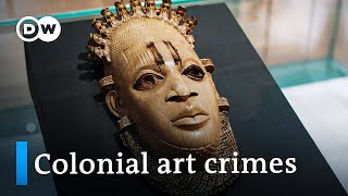 Returning colonial looted art to its countries of origin  DW Documentary [upl. by Rellim]