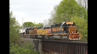 RAILREEL Railfanning Bellevue Ohio Moving Day Day 3 of 5 May 6 2023 [upl. by Eelarak]