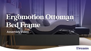 Ergomotion Ottoman Bed Assembly Video  Double amp King  Dreams Beds [upl. by Schilling]