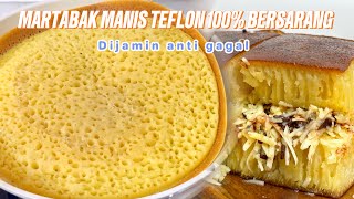 MARTABAK MANIS TEFLON ALA ABANG2  100 BERSARANG EMPUK LEMBUT DAN KENYAL [upl. by Josiah]