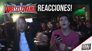 REACCIONES WRESTLEMANIA 32 [upl. by Giacobo269]