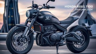 quotMeet the AllNew 2024 Honda Rebel 1100  First Look amp Reviewquot [upl. by Lorolla]