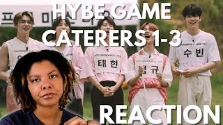 EP13 The Game Caterers 2 x HYBE REACTION [upl. by Sy]