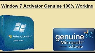 Windows 7 Loader Genuine Activator Crack Free Download 100  working hindiurdu [upl. by Aninnaig]