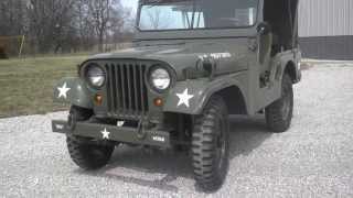 1952 M38A1 Army Jeep [upl. by Ailegna]