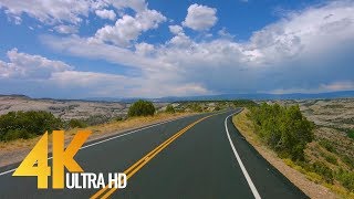 4K Scenic Byway 12  All American Road in Utah USA  5 Hour of Road Drive with Relaxing Music [upl. by Arayc]