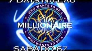 Bossing Vic Sotto hosts Who Wants to be a Millionaire [upl. by Melena]