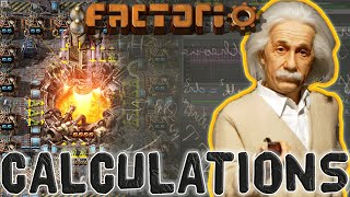 FACTORIO  Calculations amp Ratios Tutorial [upl. by Minne]