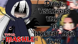 Divine Visionaries react to Innocent Zero  Mash Burnedead  Mashle react [upl. by Gherardi]